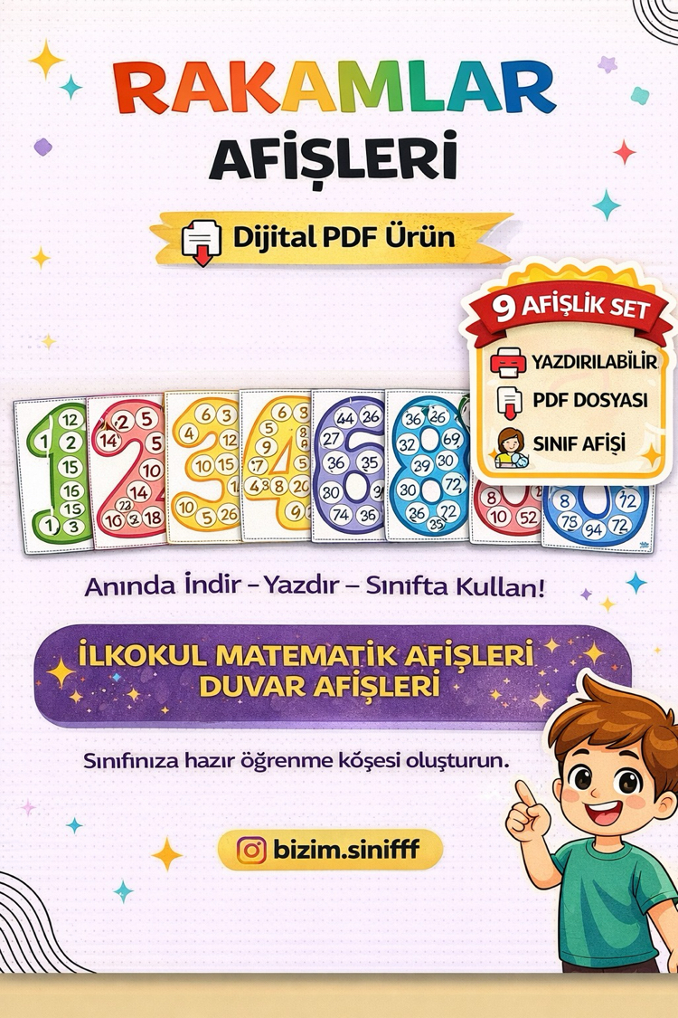 RİTMİK SAYMALAR - DİJİTAL ÜRÜN