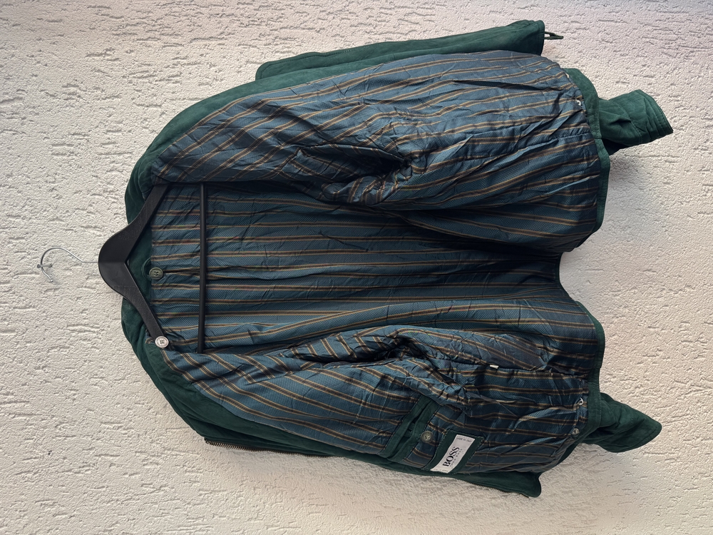Vintage Hugo Boss Deri Ceket