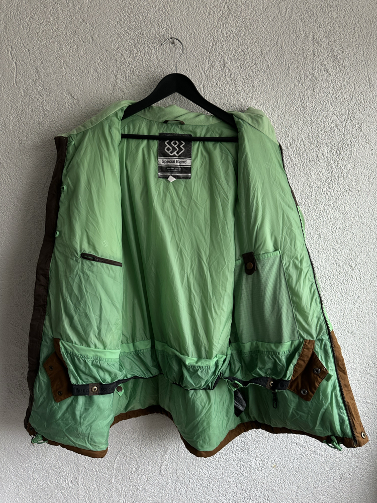 Vintage Kaz Tüyü Mont