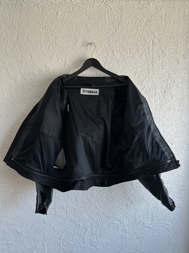 Vintage Yamaha/Dainese Korumalı Deri Ceket