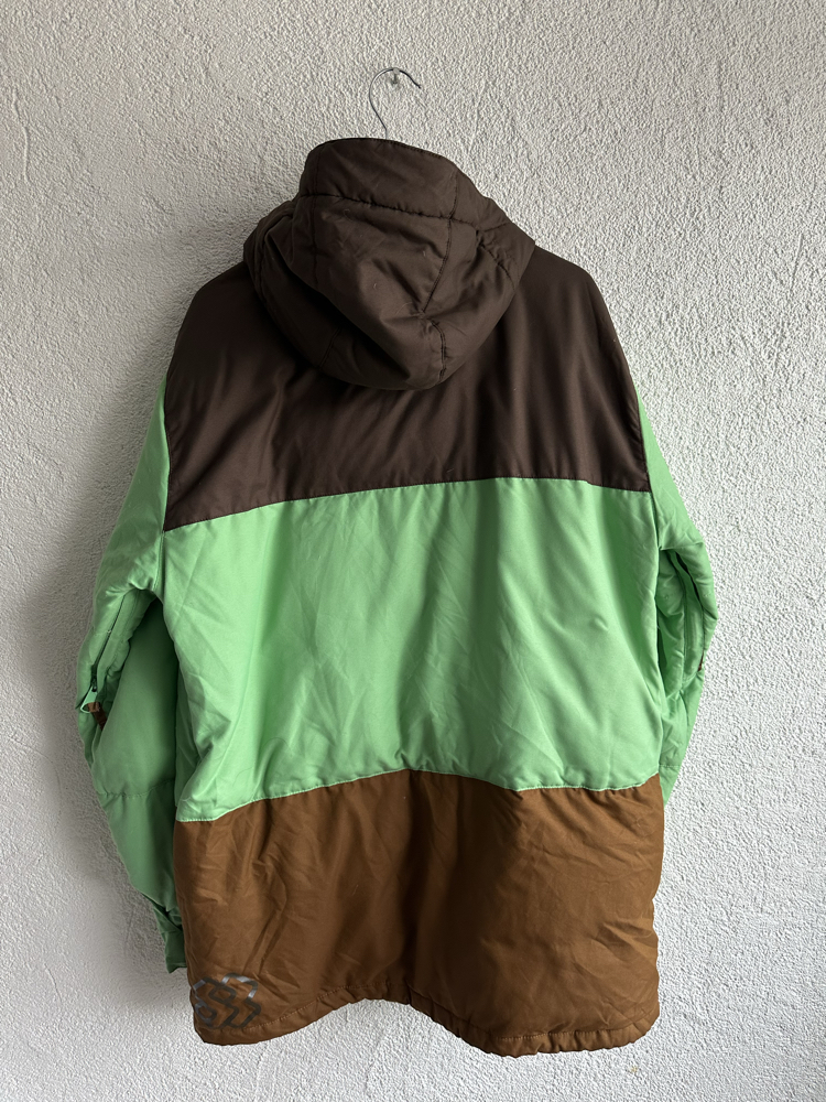 Vintage Kaz Tüyü Mont