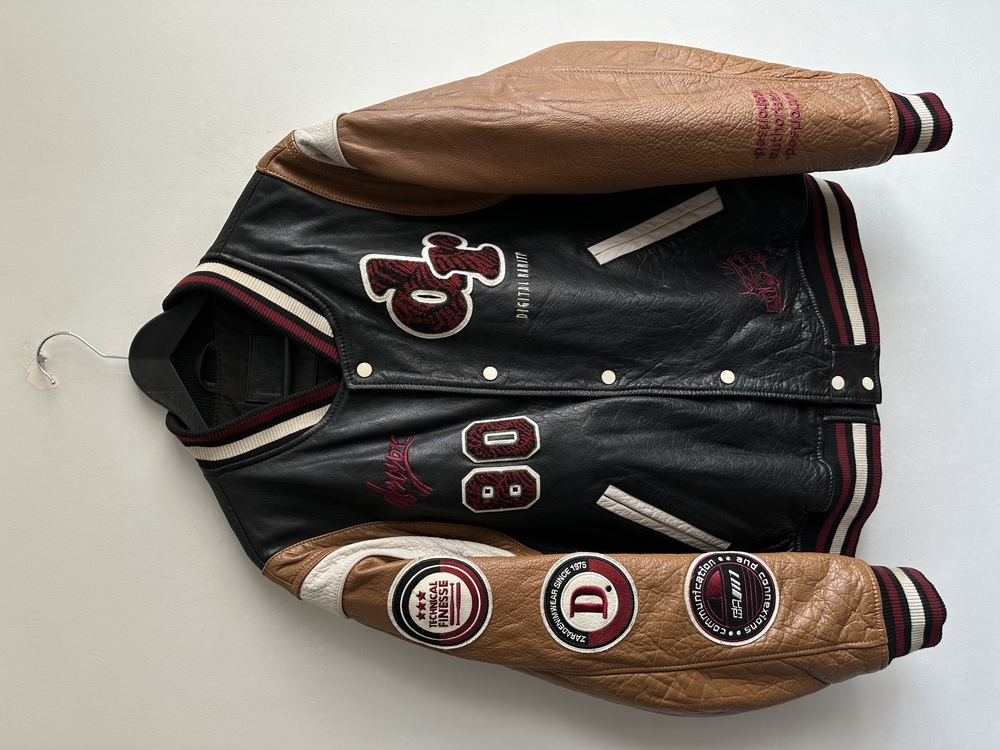 Vintage Bomber Deri Ceket