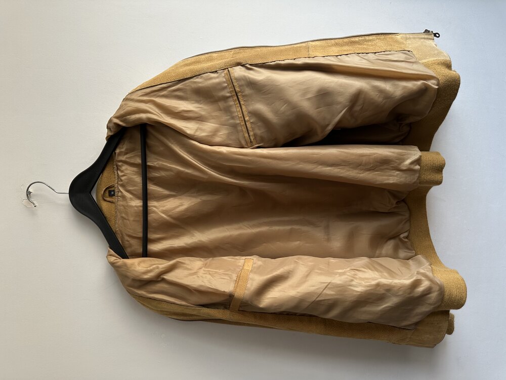 Vintage Bomber Deri Ceket