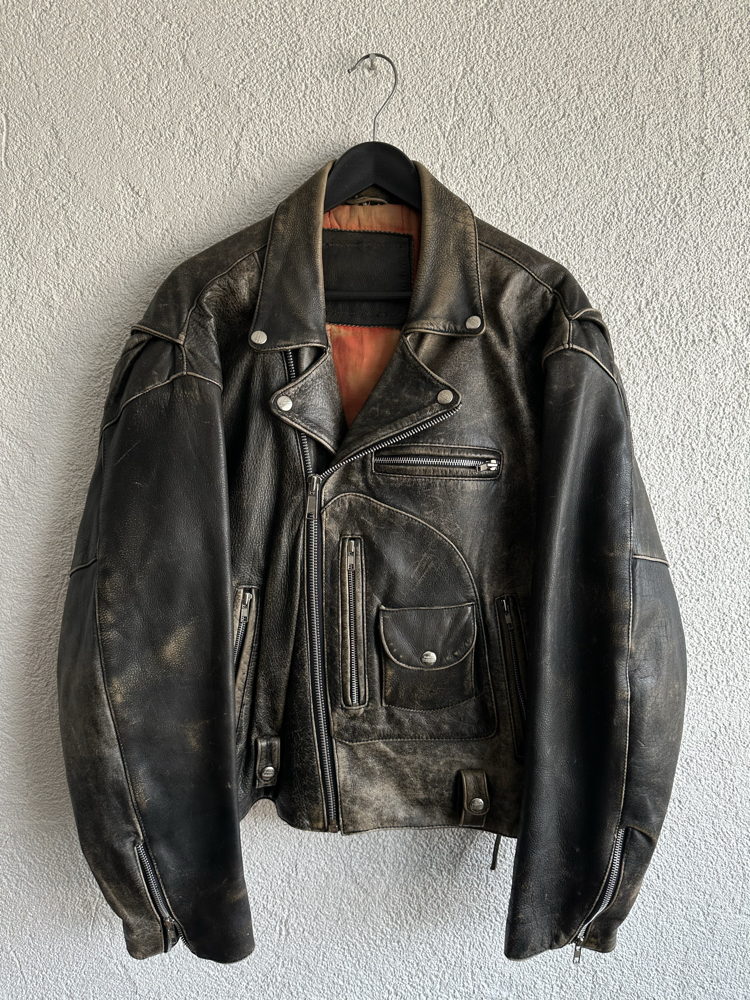 Vintage Harley Davidson Deri Ceket