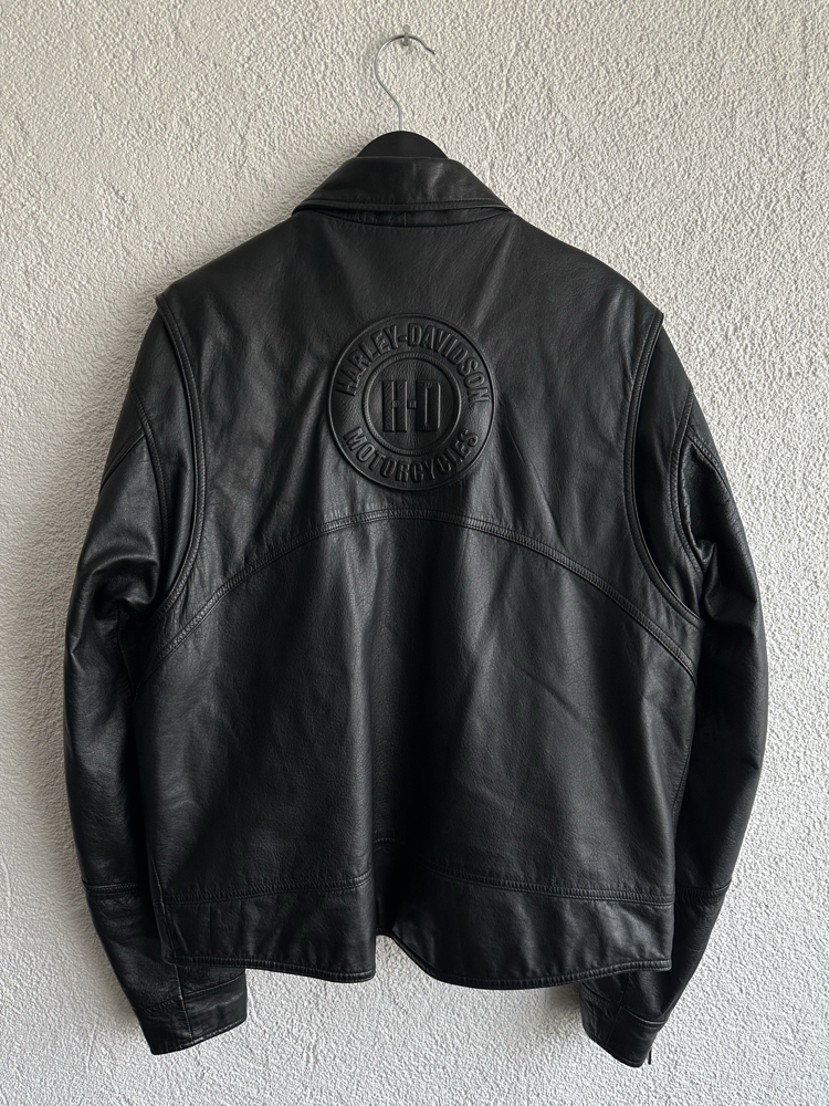 Vintage Harley Davidson Deri Ceket