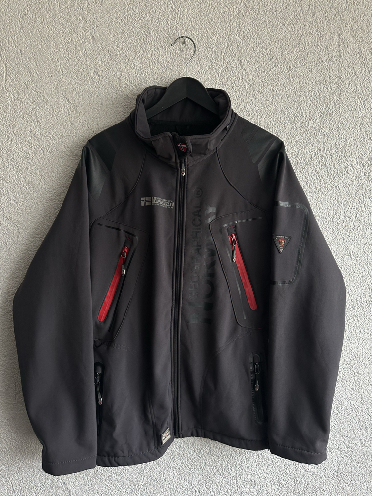 Vintage Geographical Norway Softshell Mont
