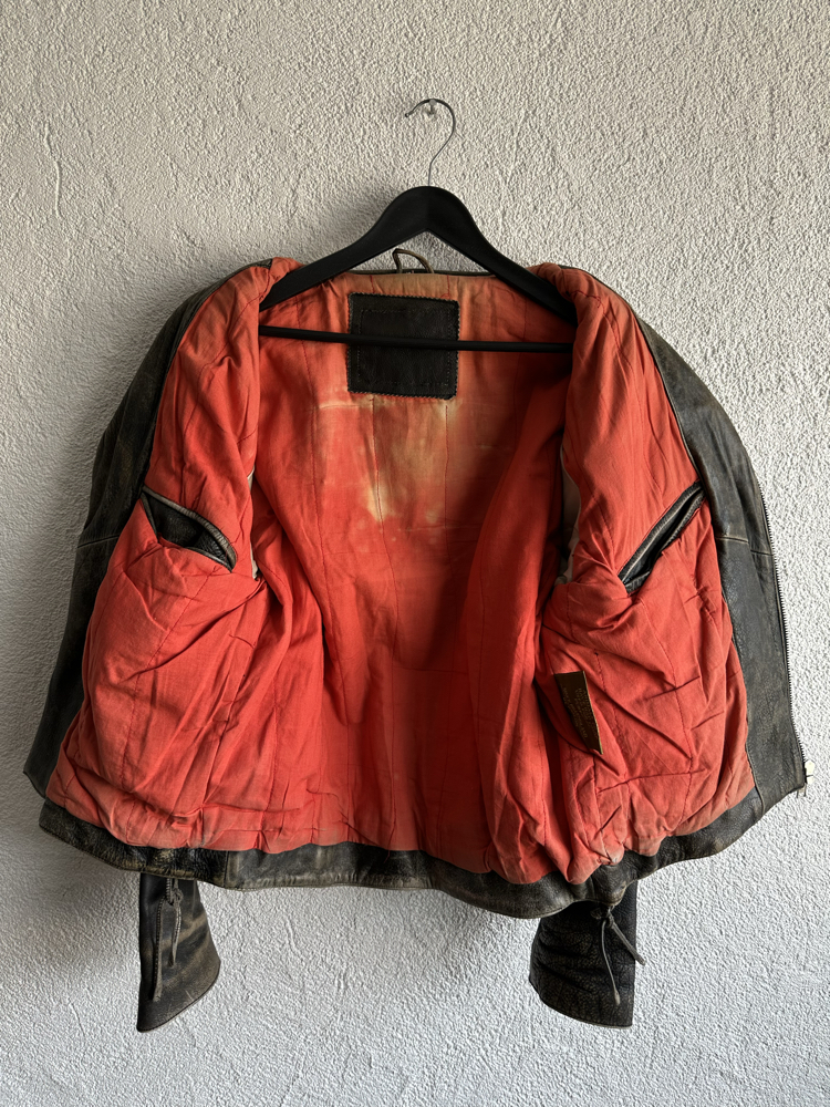 Vintage Harley Davidson Deri Ceket
