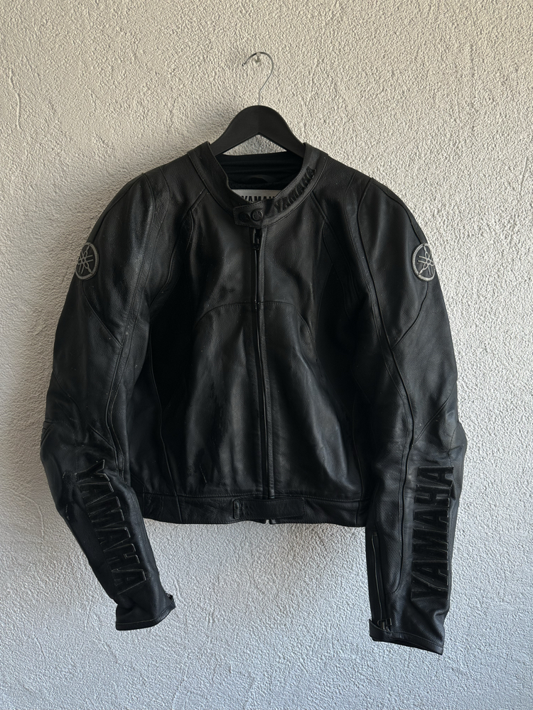 Vintage Yamaha/Dainese Korumalı Deri Ceket