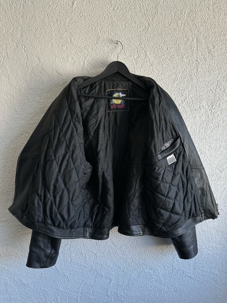 Vintage Biker Deri Ceket
