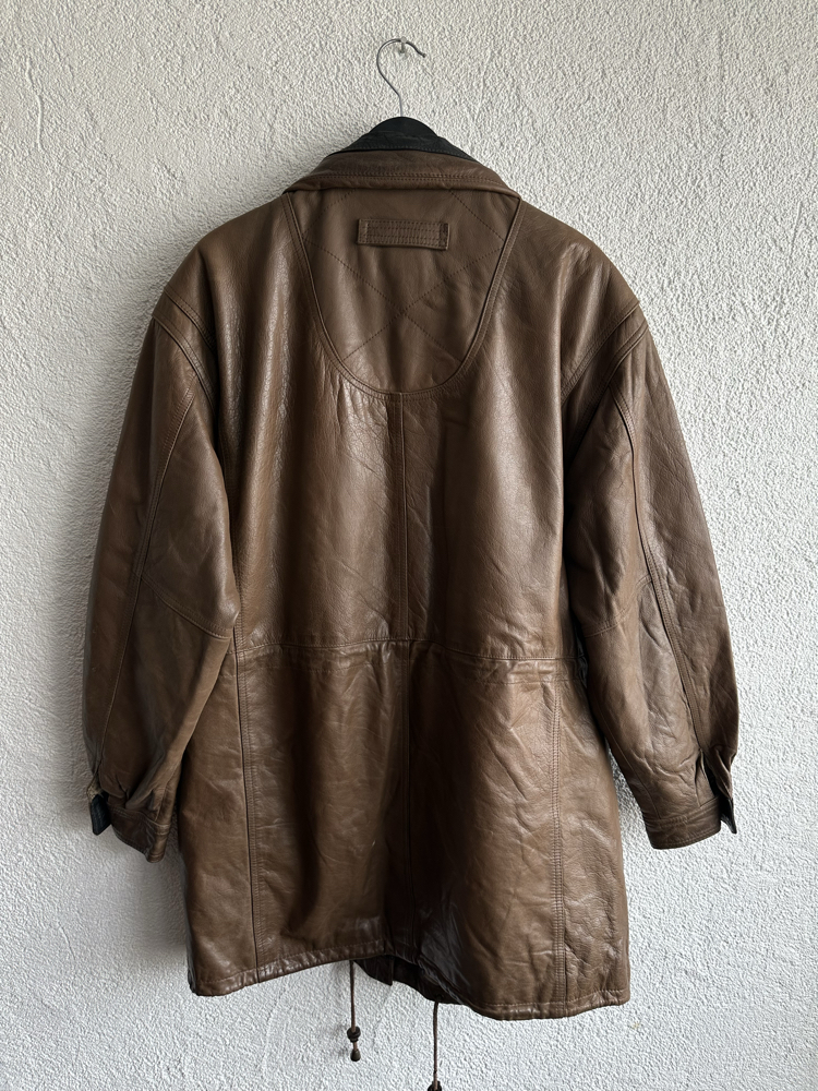 Vintage Deri Ceket
