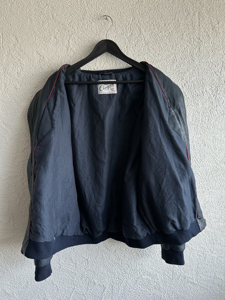 Vintage Chevignon Deri Ceket