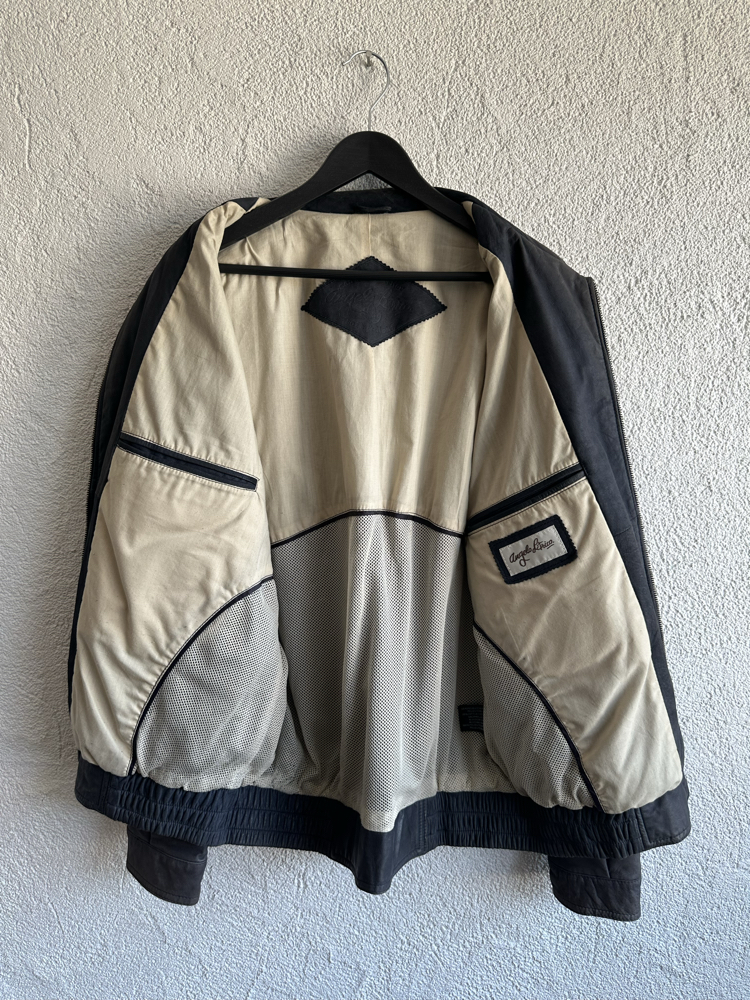 Vintage Bomber Deri Ceket