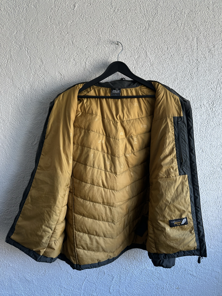 Vintage Jack Wolfskin Kaz Tüyü Mont