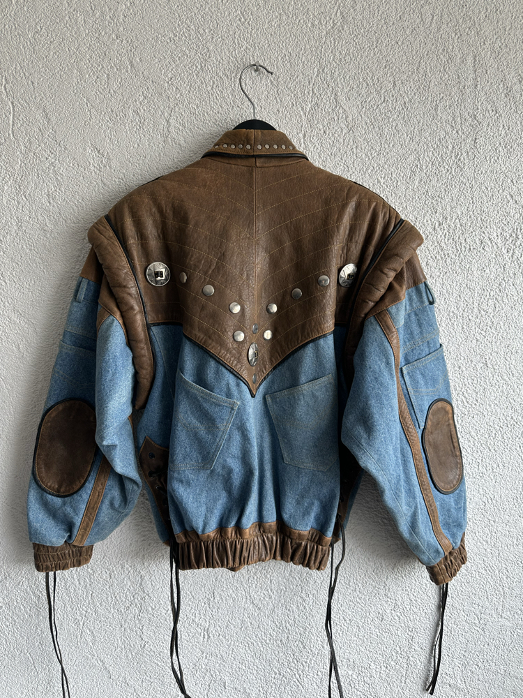 Vintage Deri Ceket
