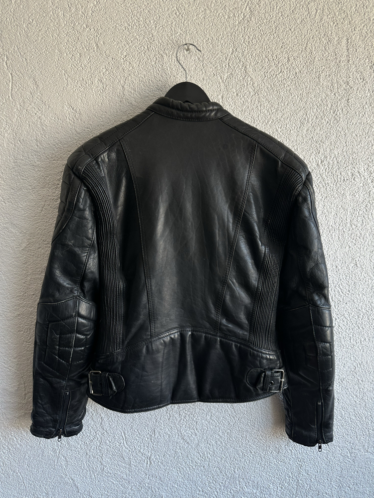 Vintage Biker Deri Ceket