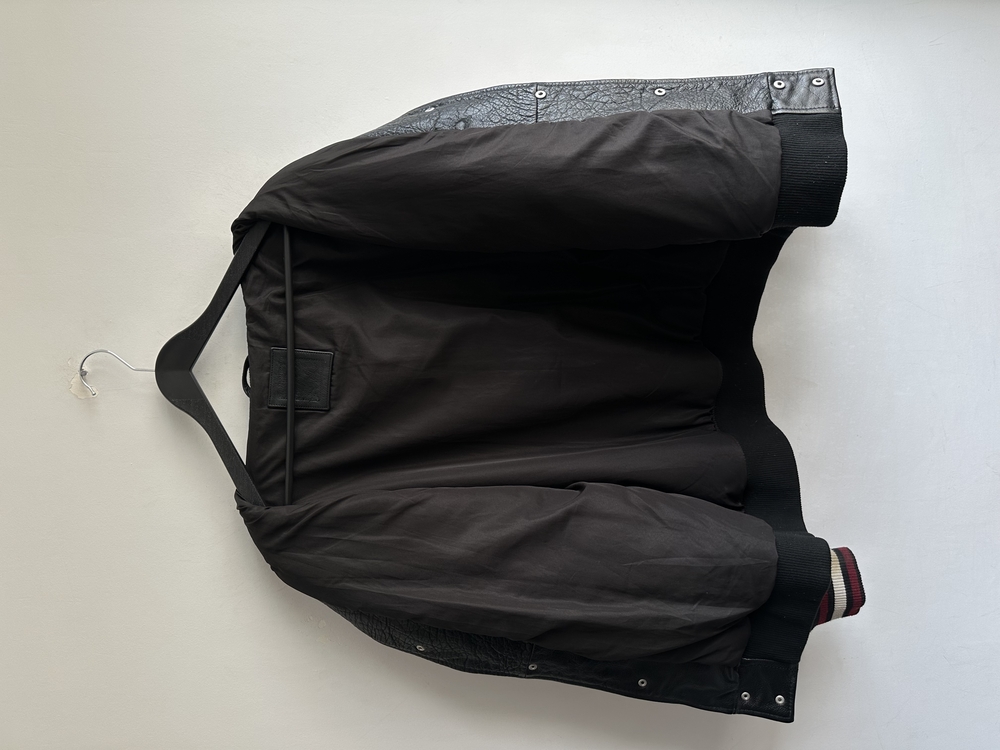 Vintage Bomber Deri Ceket