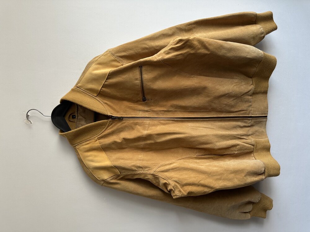 Vintage Bomber Deri Ceket