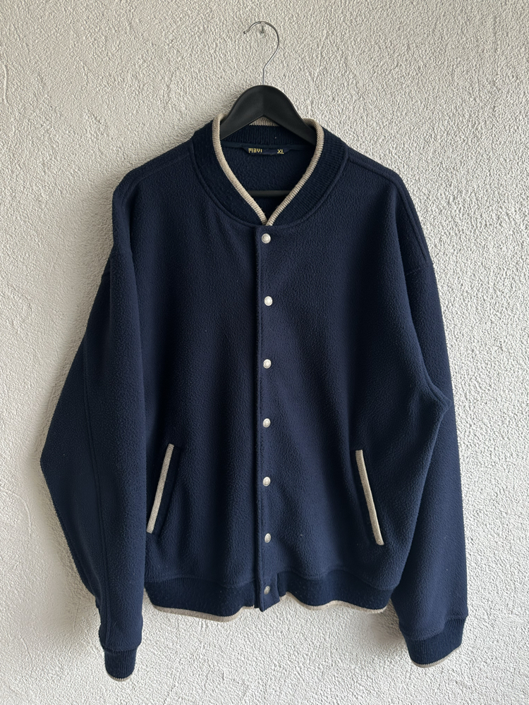 Vintage Polar Kolej Ceketi