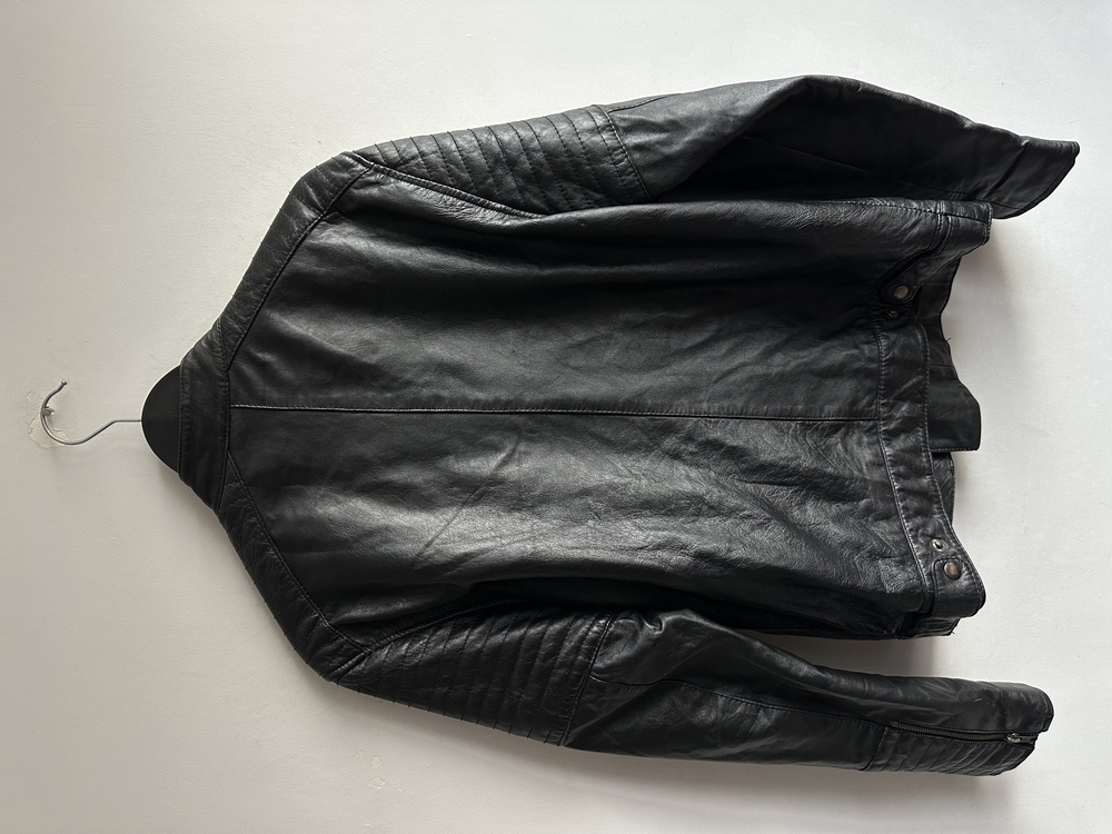 Vintage Biker Deri Ceket