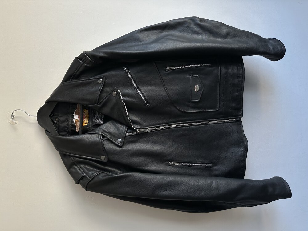Vintage Harley Davidson Deri Ceket
