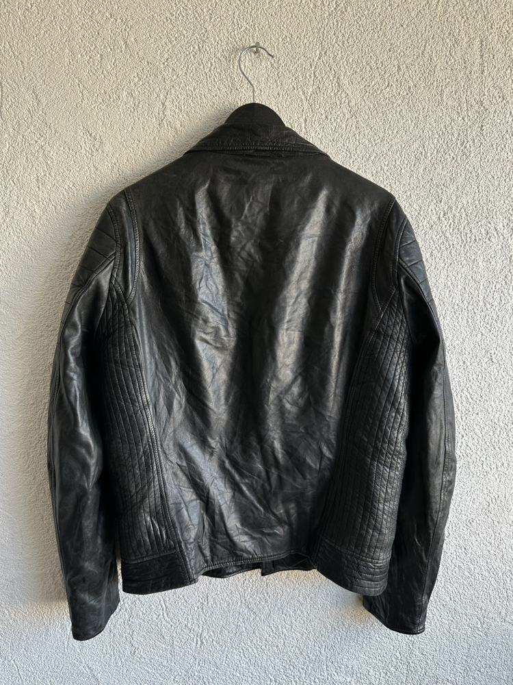 Vintage Goosecraft Biker Deri Ceket