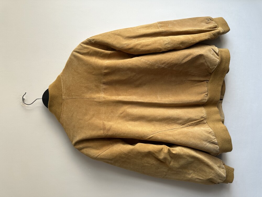 Vintage Bomber Deri Ceket