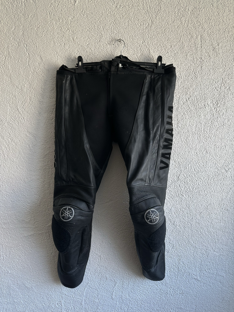 Vintage Yamaha/Dainese Korumalı Deri Ceket