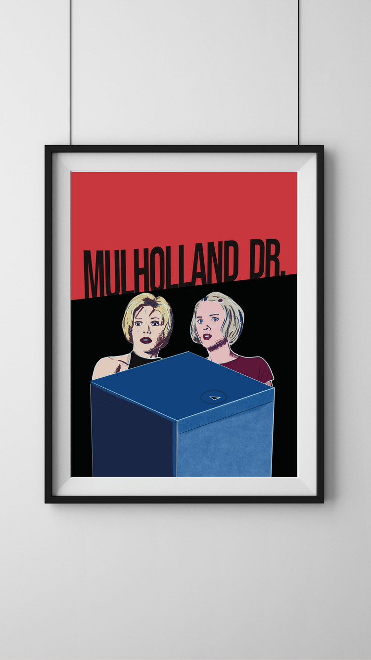 Mulholland Drive. - Poster