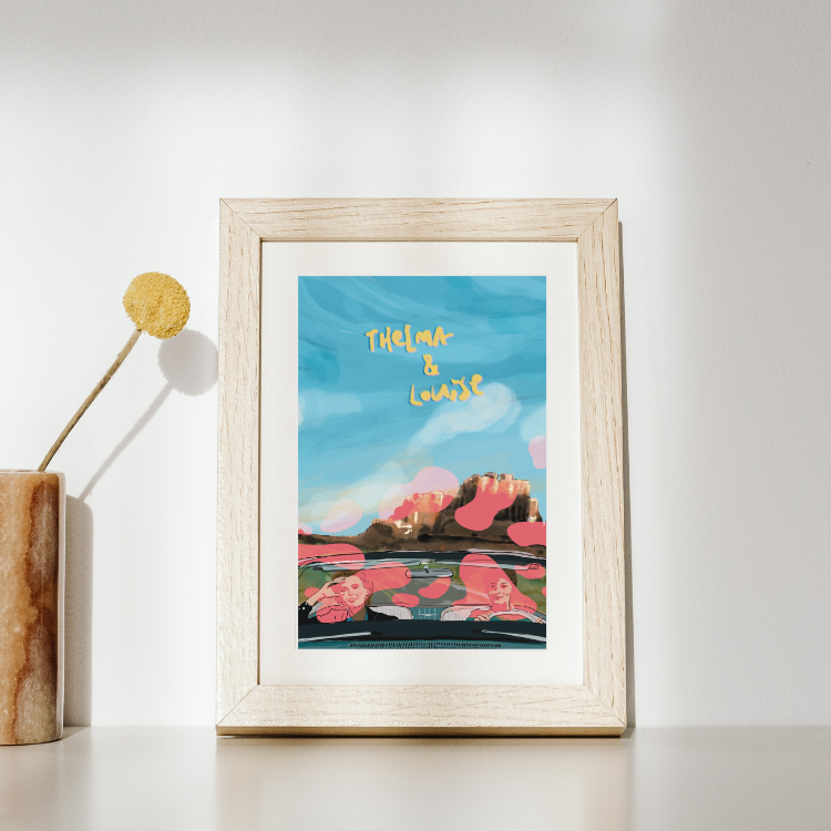 Thelma and Louise - Kartpostal