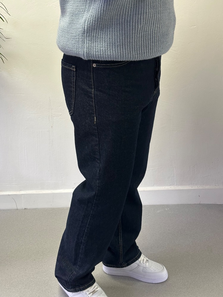 Premium Lüks Segment Baggy Jean - Lacivert