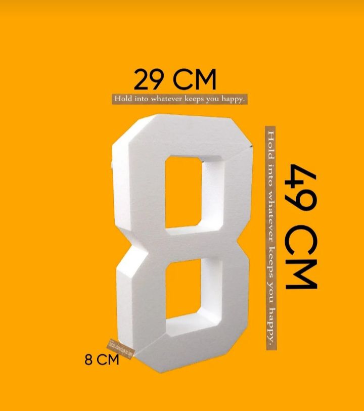 strafor 8 rakamı
