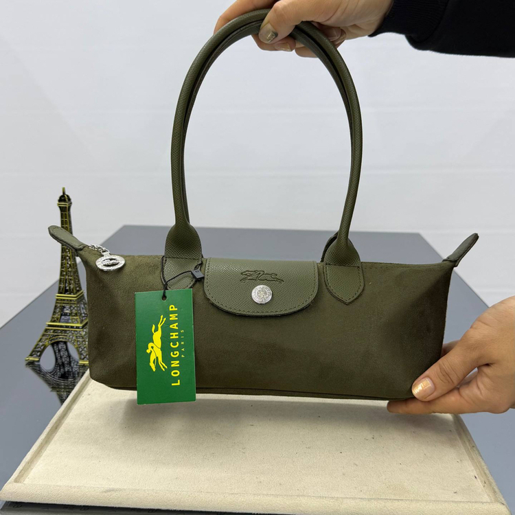 Longchamp - Le Pliage Xtra Shoulder (Süet)