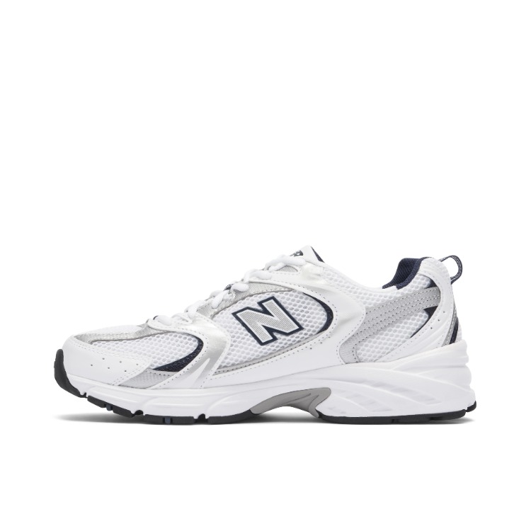 New Balance 530 White Silver Navy