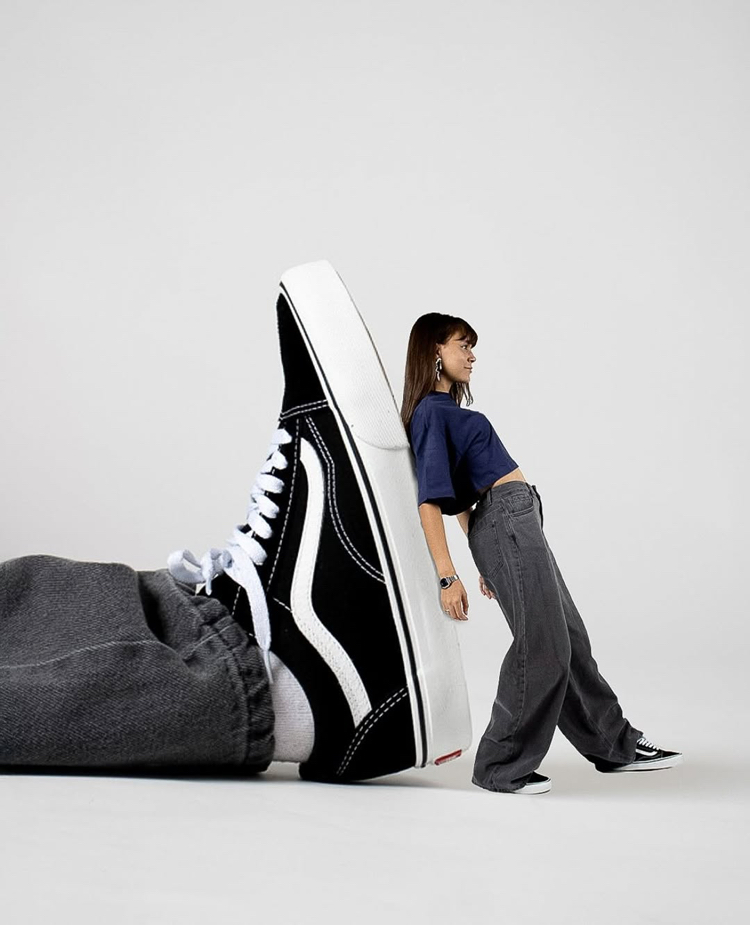Vans Old Skool Black White