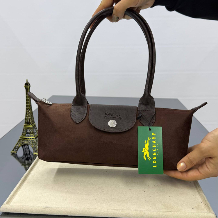 Longchamp - Le Pliage Xtra Shoulder (Süet)