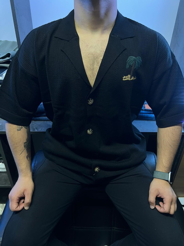 Sparf Riviera Midnight Black Shirt