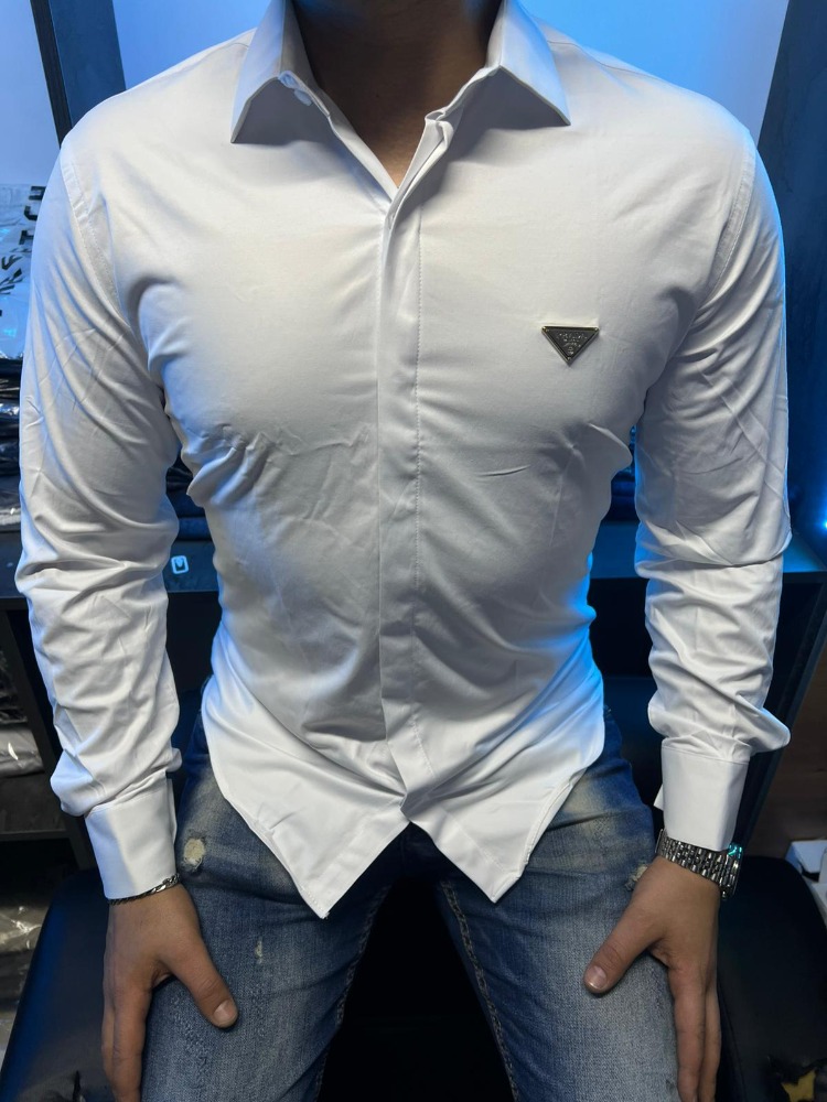 Prada Milano White Signature Shirt