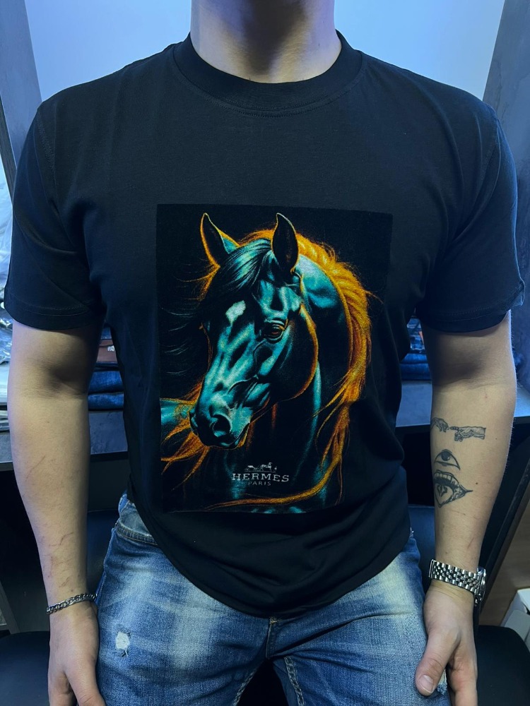 Hermès Black Stallion Tee