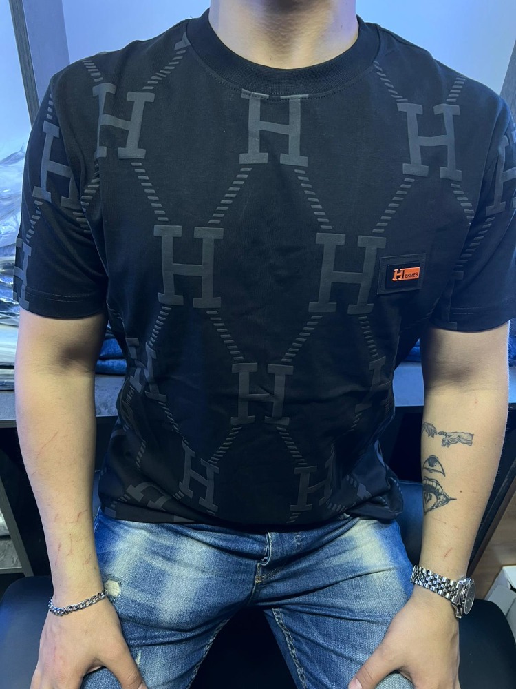 Hermès Pure Luxe Tee Black
