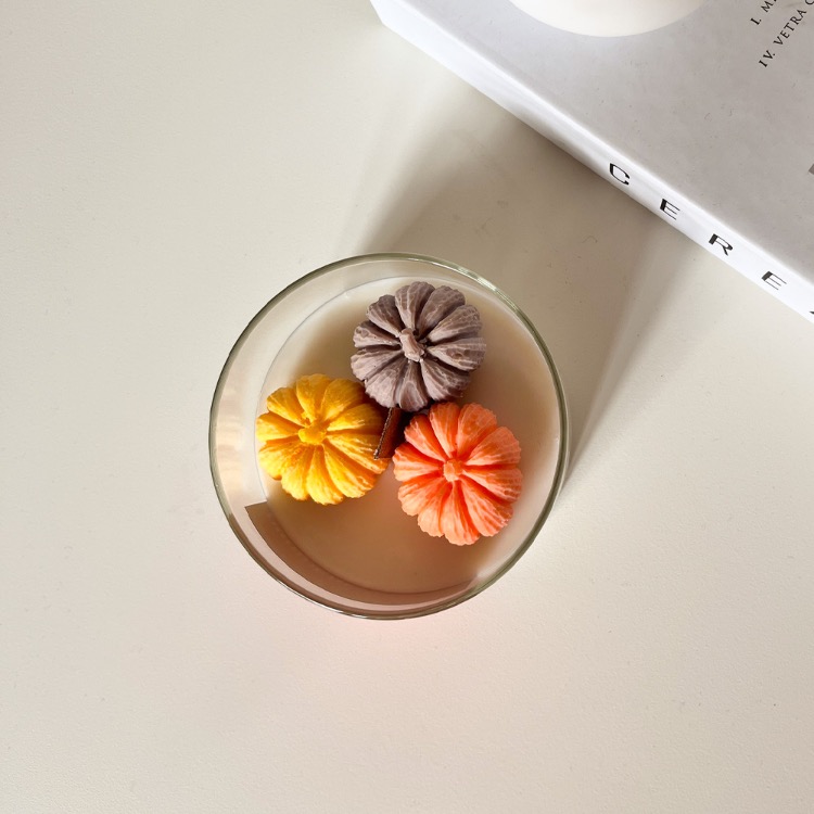 Pumpkin Spices – Balkabağı Figürlü %100 Soya Mumu