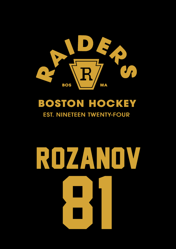 Boston Raiders Tasarım Dosyası