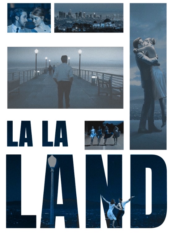la la land tasarım poster