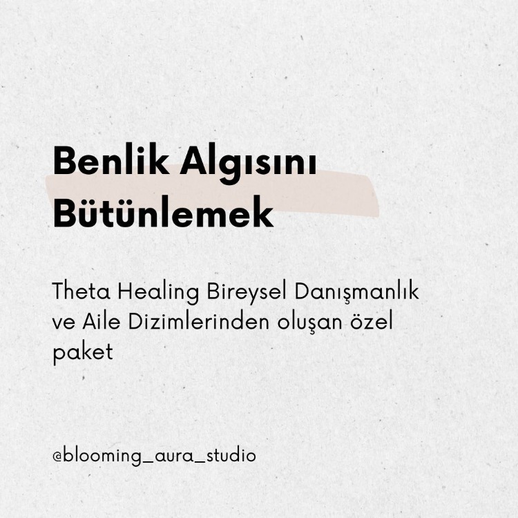 Benlik Algısını Bütünlemek