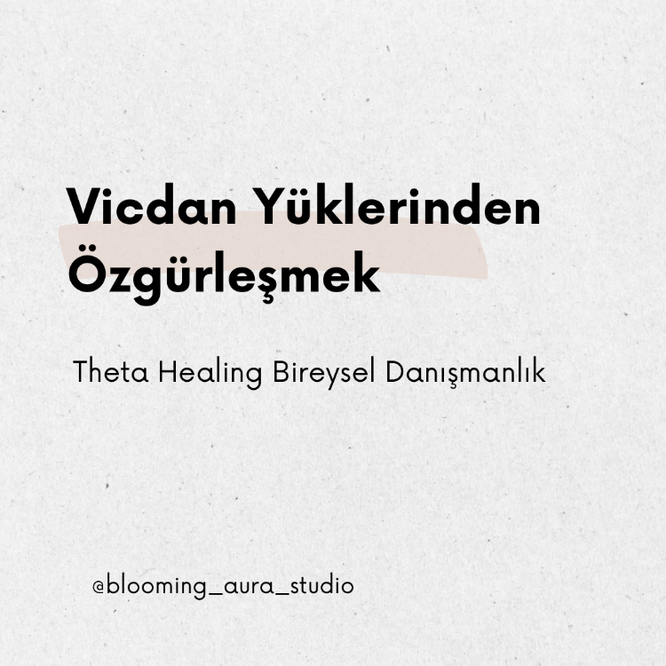 Vicdan Yüklerinden Özgürleşmek