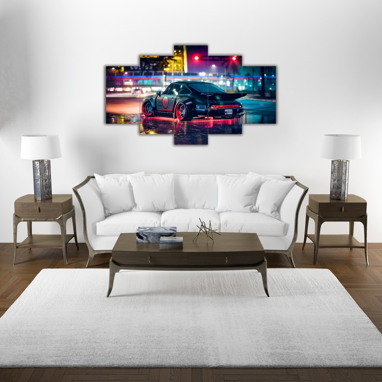5 Parça Mdf Üzerine UV Baskı Duvar Tablosu