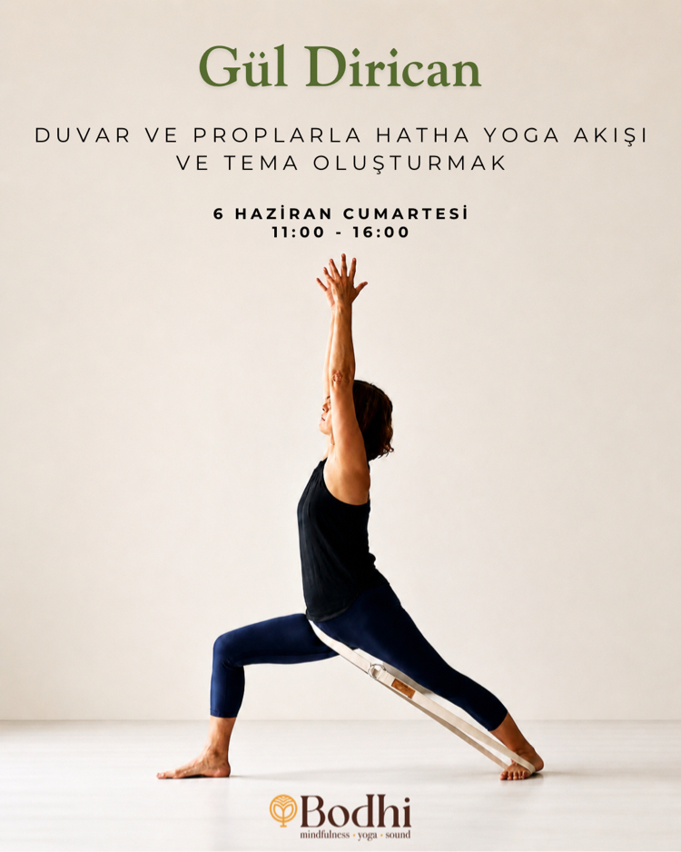 Gül Dirican ile Duvar ve Proplarla Hatha Yoga Akışı ve Tema Oluşturmak