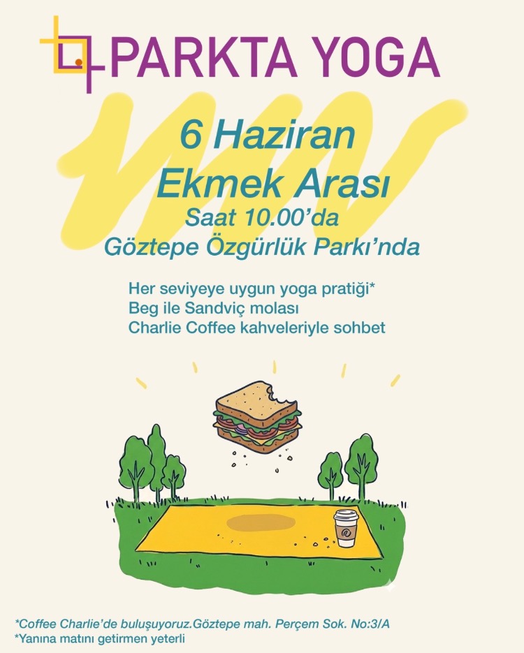 Parkta Yoga - Sandviç & Kahve ☕