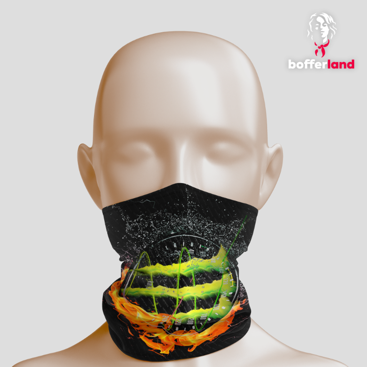 Motosiklet Buff Bandana - Rüzgar Geçirmez Unisex Nefes Alabilir Kumaş Outdoor Bisiklet Kamp 02
