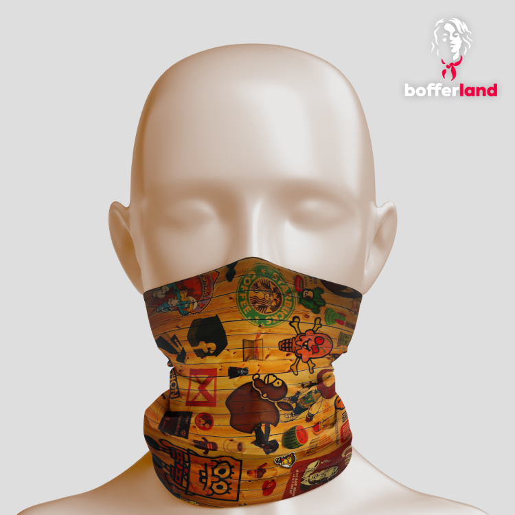 Motosiklet Buff Bandana - Rüzgar Geçirmez Unisex Nefes Alabilir Kumaş Outdoor Bisiklet Kamp 14