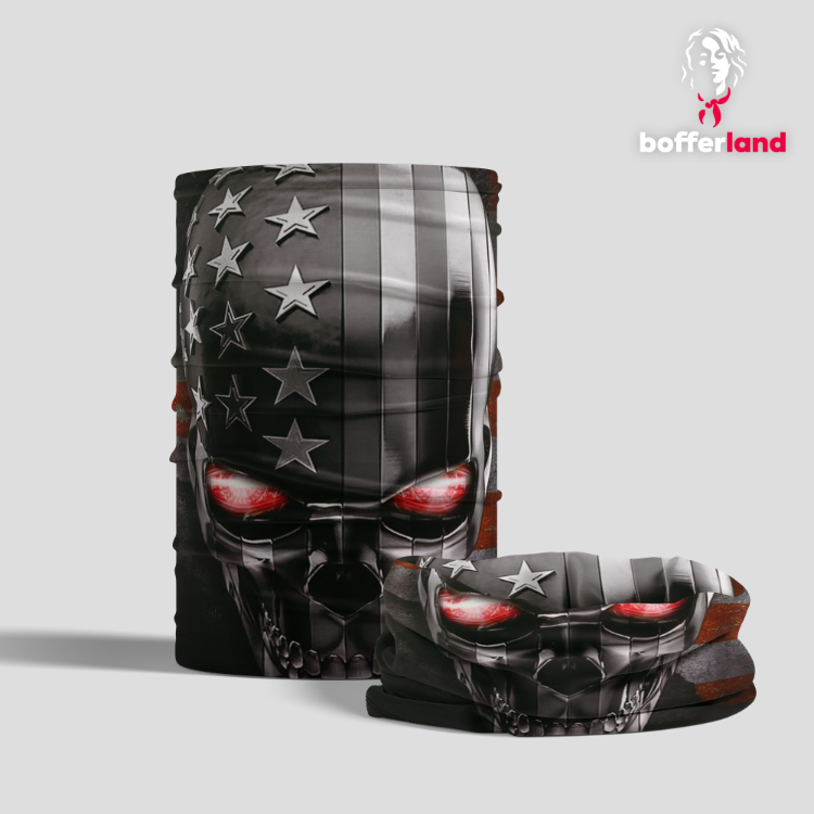 Motosiklet Buff Bandana - Rüzgar Geçirmez Unisex Nefes Alabilir Kumaş Outdoor Bisiklet Kamp 02